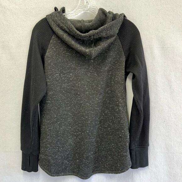 Wooly Bully Wear Colorado black fleece zip up hooded jacket size medium - Picture 15 of 16